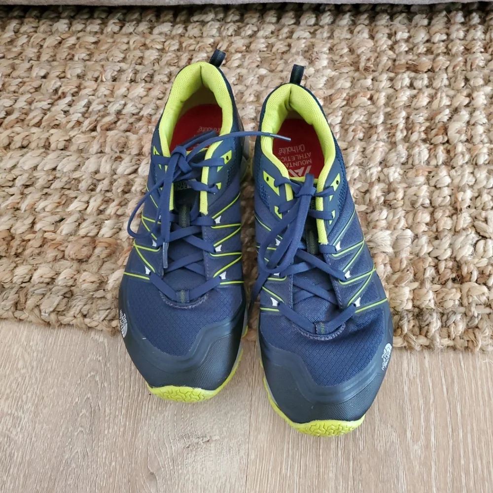 The North Face Litewave Ampere Trail Running Shoes Blue Lightweight men’s 7 W9